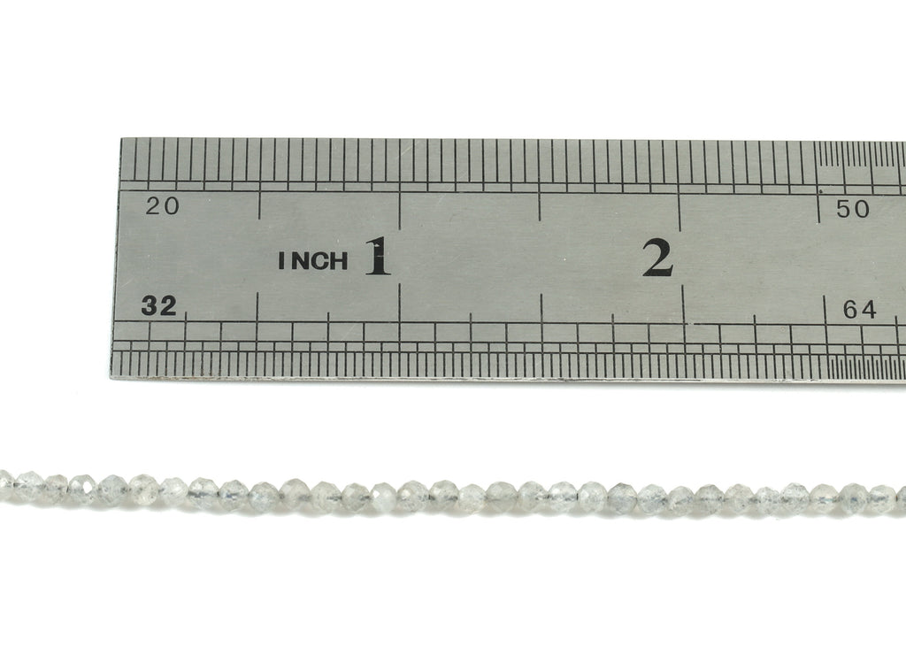 Labradorite Round Beads 3mm - 15.5 inch - Faceted Round Gemstone Beads - Natural Stone Beads - 3x3mm - NS1254 - DOMEDBAZAAR