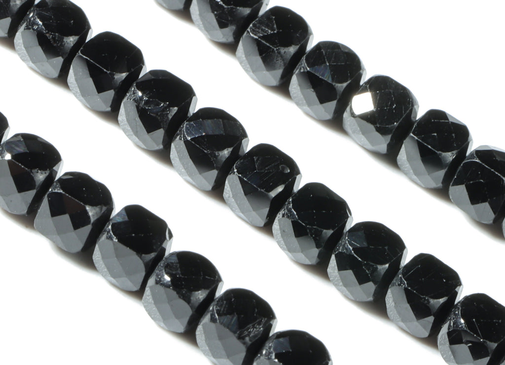 Spinal Cube Beads 4mm - 15.5 inch - Faceted Cube Gemstone Beads - Natural Stone Beads - 4x4mm - NS1127 - DOMEDBAZAAR