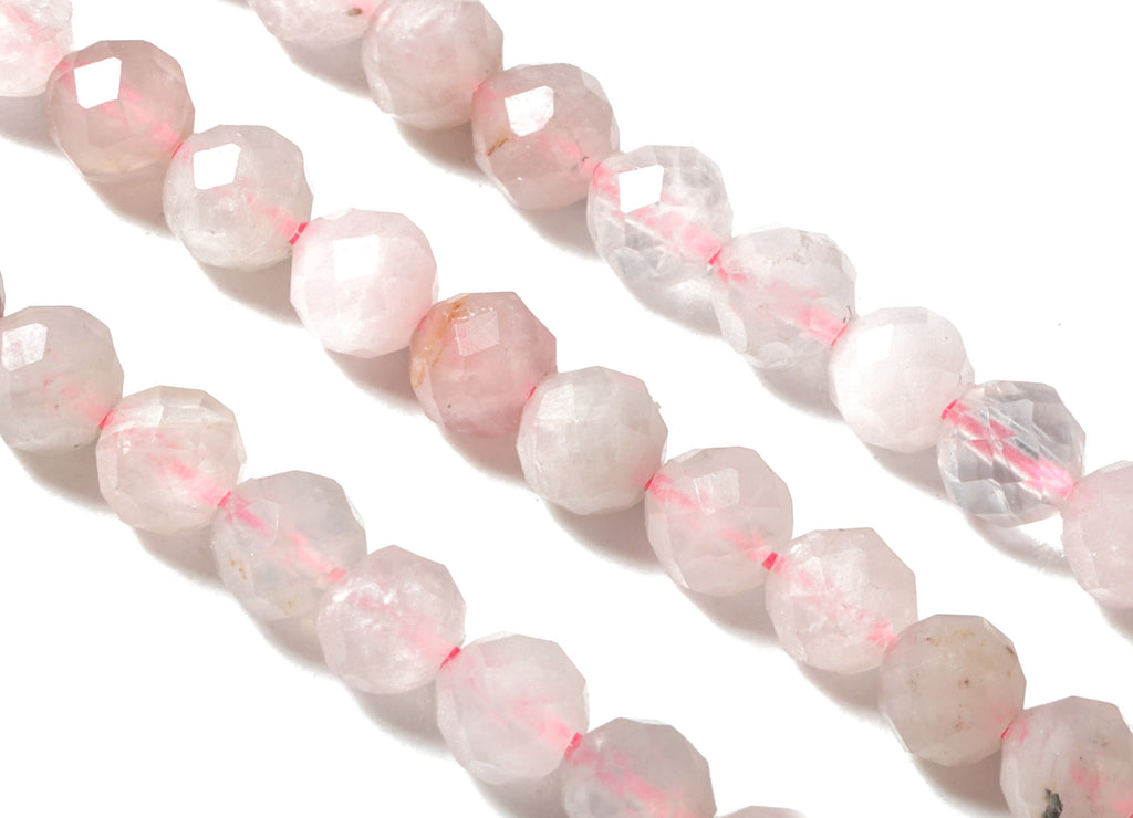 Horse Powder Round Beads 3mm - 15.5 inch - Faceted Round Gemstone Beads - Natural Stone Beads - 3x3mm - NS1171 - DOMEDBAZAAR