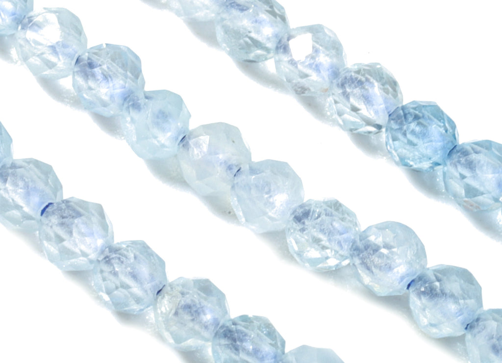 Apatite Round Beads 2mm - 15.5 inch - Faceted Round Gemstone Beads - Natural Stone Beads - 2x2mm - NS1215 - DOMEDBAZAAR