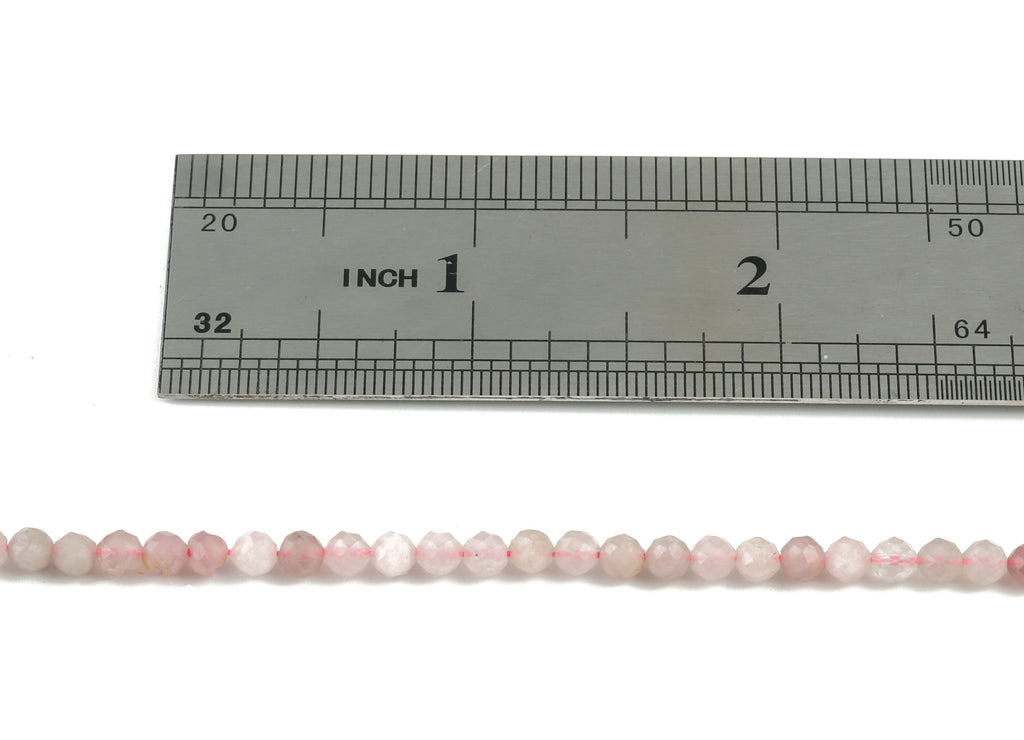 Horse Powder Round Beads 3mm - 15.5 inch - Faceted Round Gemstone Beads - Natural Stone Beads - 3x3mm - NS1171 - DOMEDBAZAAR