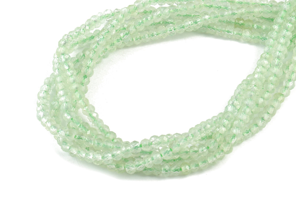 Criltonite Round Beads 2-3mm - 15.5 inch - Faceted Round Gemstone Beads - Natural Stone Beads - 2x3mm - NS1183 - DOMEDBAZAAR