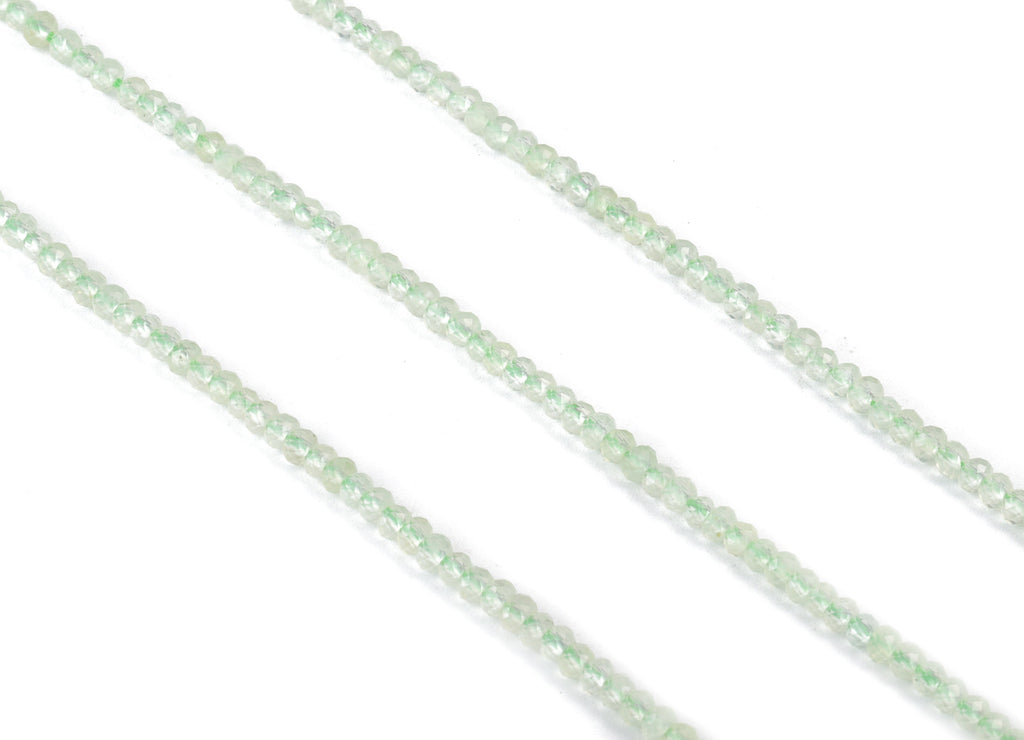 Criltonite Round Beads 2-3mm - 15.5 inch - Faceted Round Gemstone Beads - Natural Stone Beads - 2x3mm - NS1183 - DOMEDBAZAAR