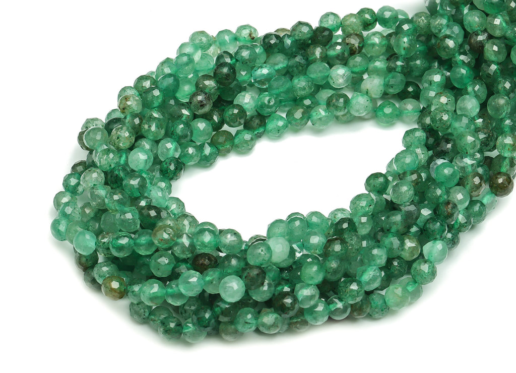 Garnet Drop Beads 5.5mm - 15.5inch - Faceted Drop Gemstone Bead - Natural Stone Bead - Teardrop Beads for Jewelry Making -5.5x5.4mm- NS1392A - DOMEDBAZAAR