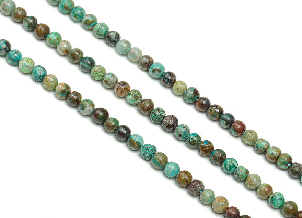 Fynchenite Round Beads 5mm - 15.5 inch - Round Gemstone Beads - Natural Stone Beads - 5x5mm - NS1489 - DOMEDBAZAAR