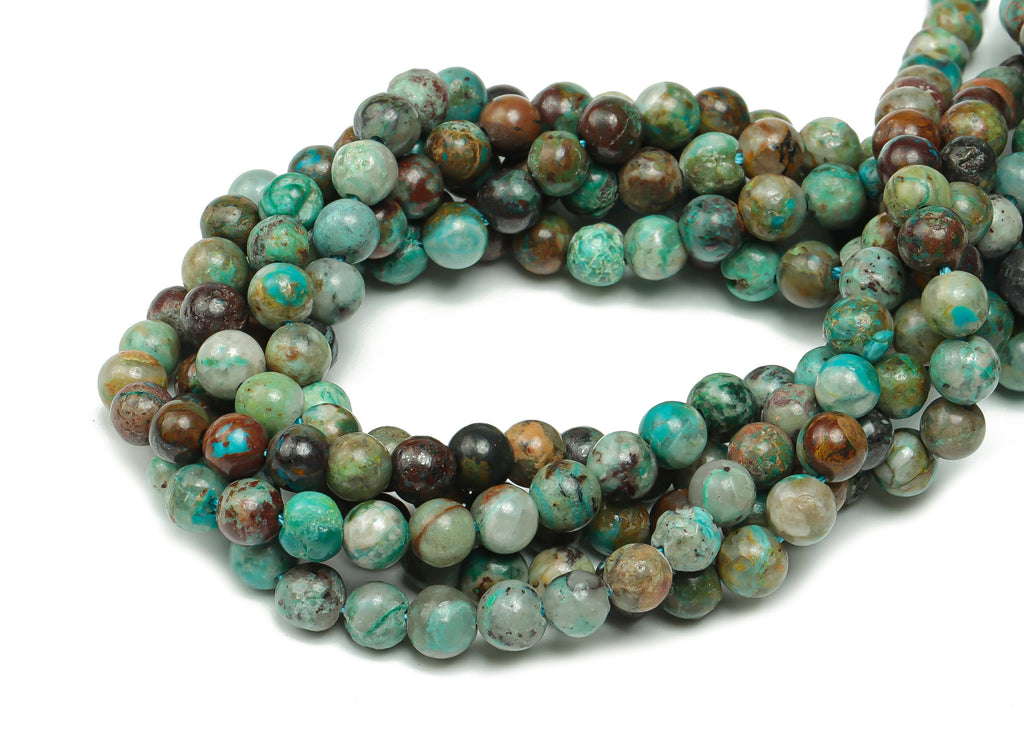 Fynchenite Round Beads 5mm - 15.5 inch - Round Gemstone Beads - Natural Stone Beads - 5x5mm - NS1489 - DOMEDBAZAAR