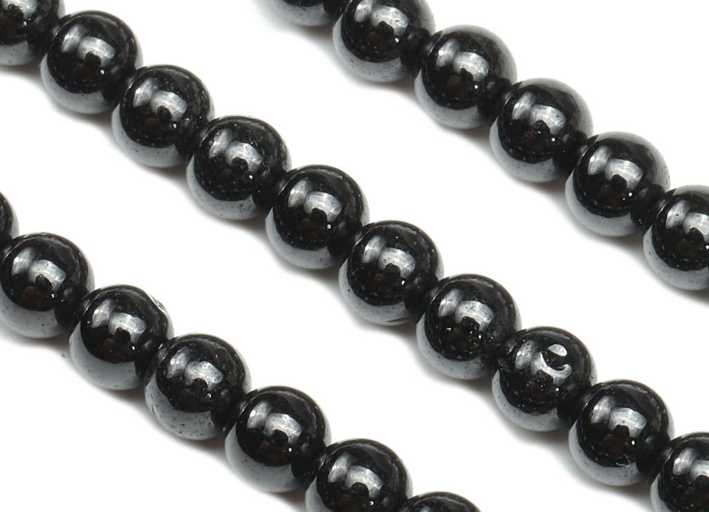 Round Gemstone Beads - 10mm Obsidian Round Beads Crystal - 15.5&quot; /1 Strand - 4x4mm - Natural Stone Beads - NS1887 - DOMEDBAZAAR