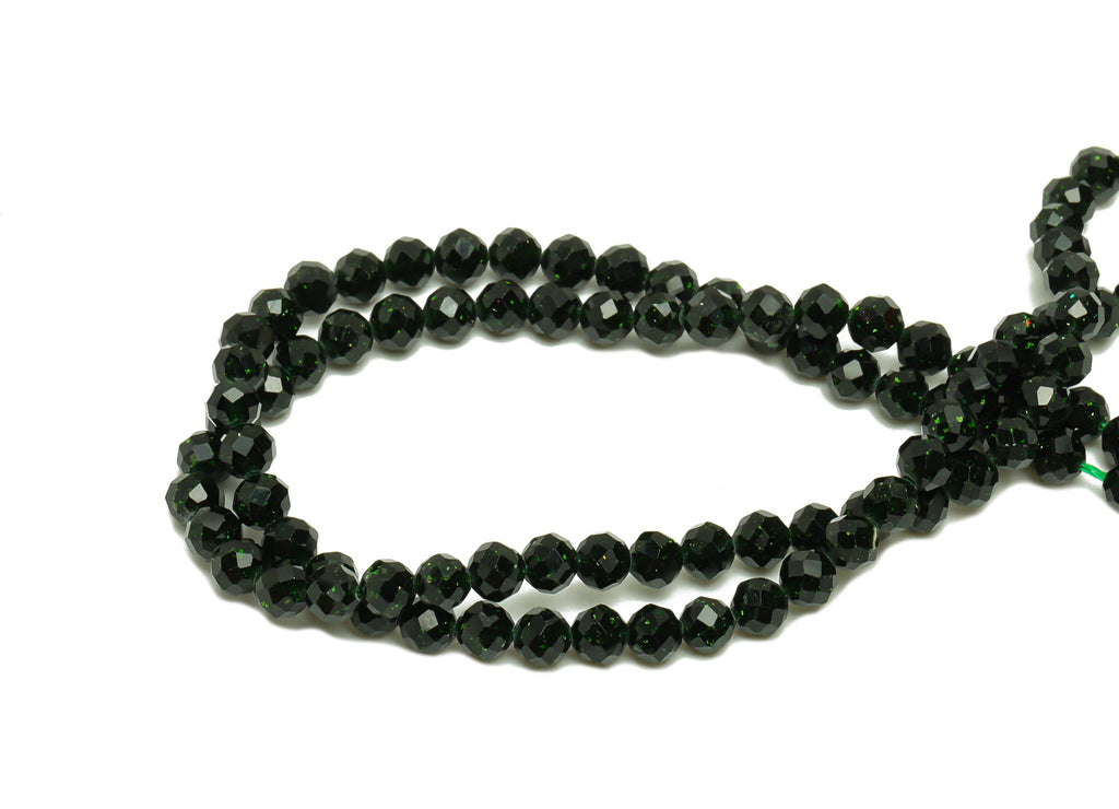 4mm Emerald Round Beads - Gemstone Natural Stone Crystal - Green Emerald Beads - 15.5 &quot;/ Strand Round Beads - Natural Stone Beads - NS2086 - DOMEDBAZAAR