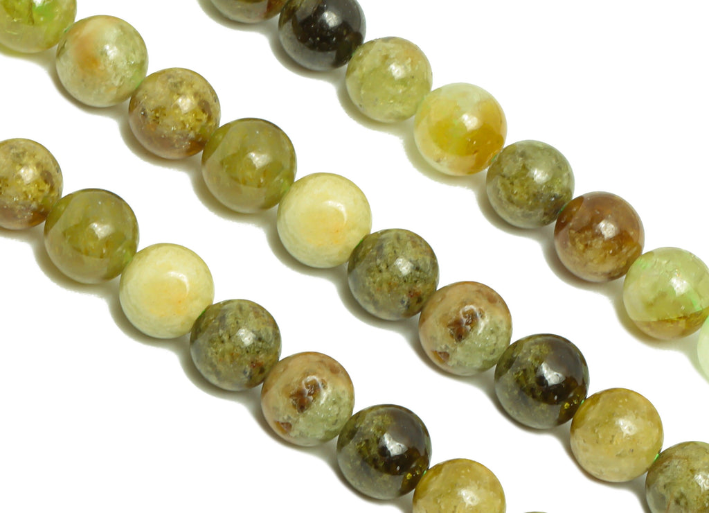 6mm Mozambique Garnet Round Beads - Natural Stone Beads - Gemstone Mozambique Garnet - 15.5 &quot;/ Strand Round Beads - Crystal Beads - NS2066 - DOMEDBAZAAR