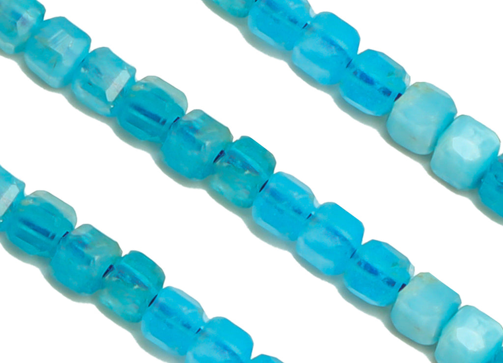 2.5mm Appetite Cube Beads - Gemstone Appetite Cube Beads - 15.5 &quot; / 1 Strand Cube Beads 2.5 mm - Gemstone Natural Stone Beads - NS2034 - DOMEDBAZAAR