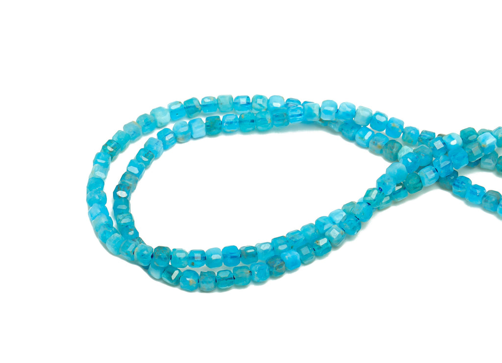 2.5mm Appetite Cube Beads - Gemstone Appetite Cube Beads - 15.5 &quot; / 1 Strand Cube Beads 2.5 mm - Gemstone Natural Stone Beads - NS2034 - DOMEDBAZAAR