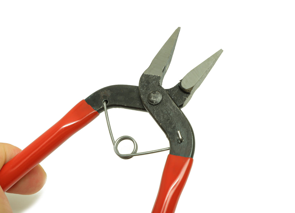 Iron Square Nose Pliers - Carbon Steel Cutting Pliers - Cutting Pliers - Cutting nipper -Jewelry Making Tools - 160x57x8.6mm - HM1053A - DOMEDBAZAAR