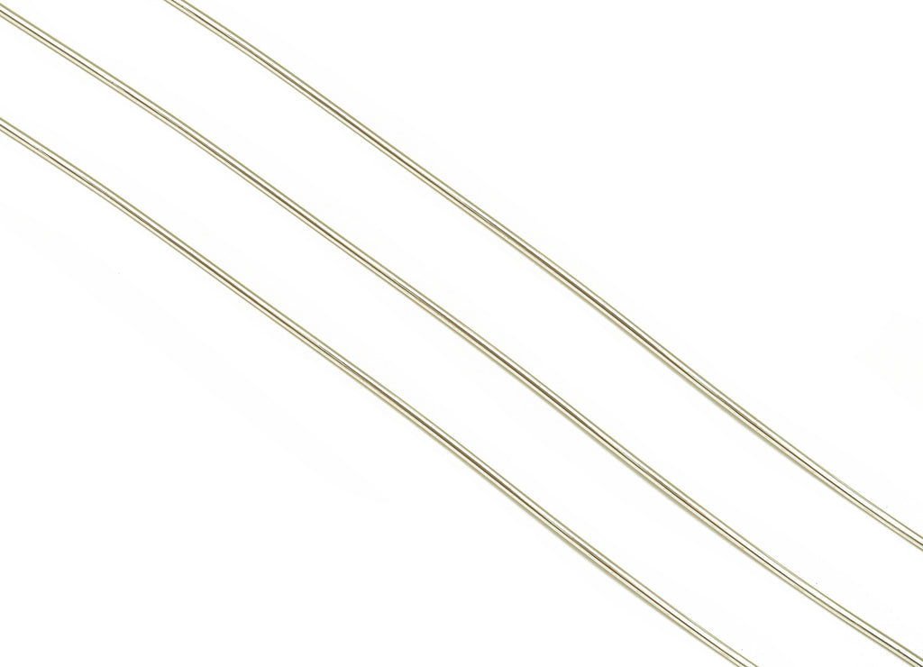 1mm Brass Wire - Wrapping Wire - Bulk Brass Wire Beading - Silver Tone Plating - Solid Brass Wire - Jeweler Making  - 1x1mm - PP10496-100 - DOMEDBAZAAR