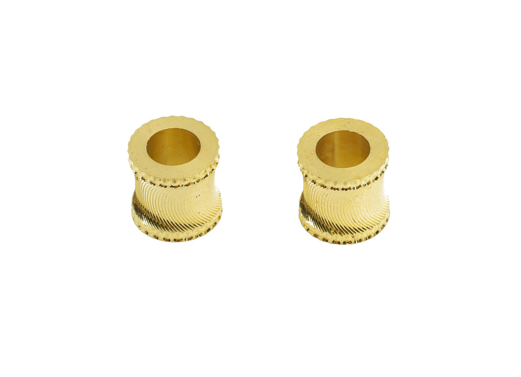 Raw Brass Barrel Beads - Brass Metal Spacer Beads - Textured Decorative Cylinder Beads - Dainty Textured Bracelet Beads - 7x7x7mm - PP11198 - DOMEDBAZAAR
