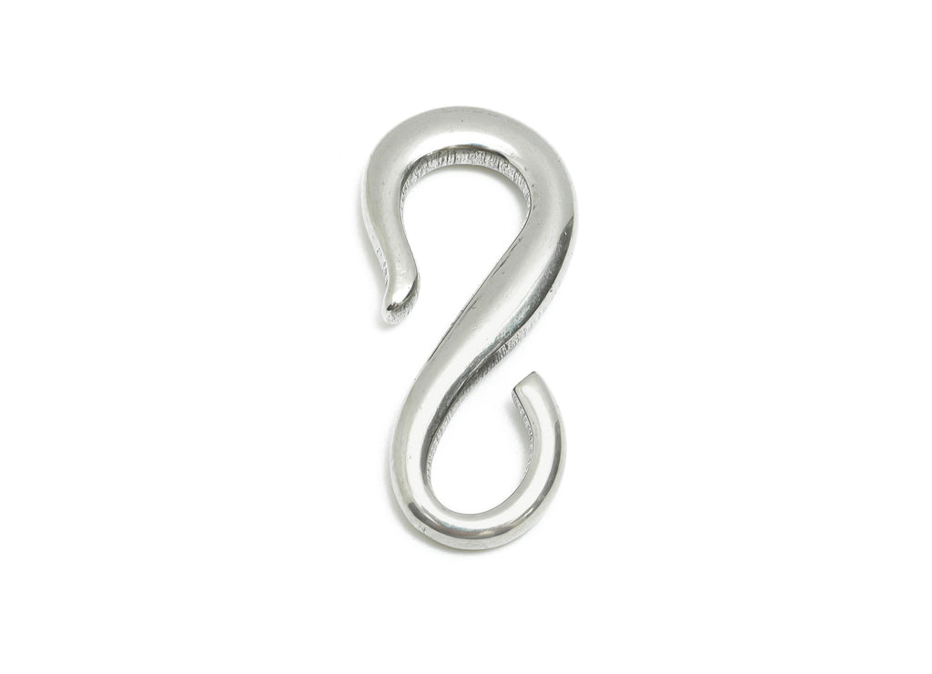 Steel Infinity Connector - Stainless Steel Infinity Pendant - Modern Infinity Shape Charm - Stainless Steel Jewelry - 28x13x2.78mm - SS1766 - DOMEDBAZAAR