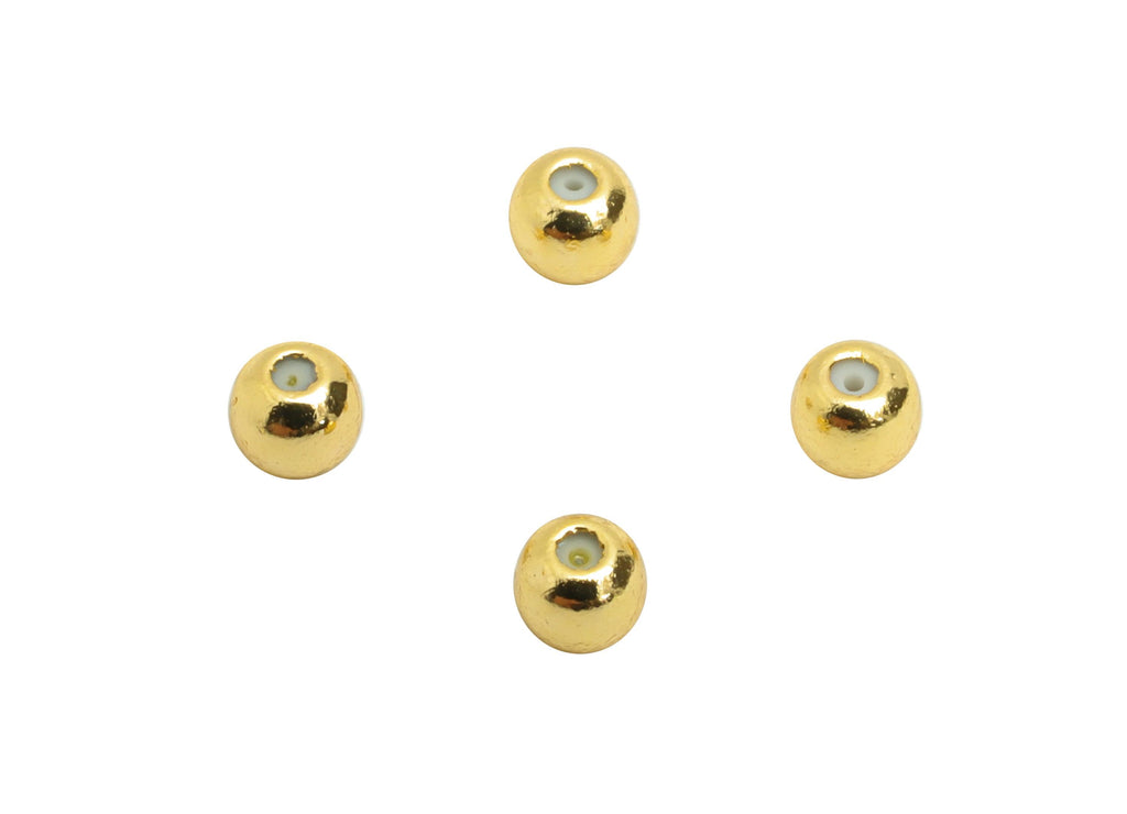 Slicone Stopper Bead - Brass Bead Stopper - Adjustable Rubber Stopper - Sliding Brass Bead Stopper - 18K Real Gold Plated-3x3x0.6mm-RGP10812 - DOMEDBAZAAR
