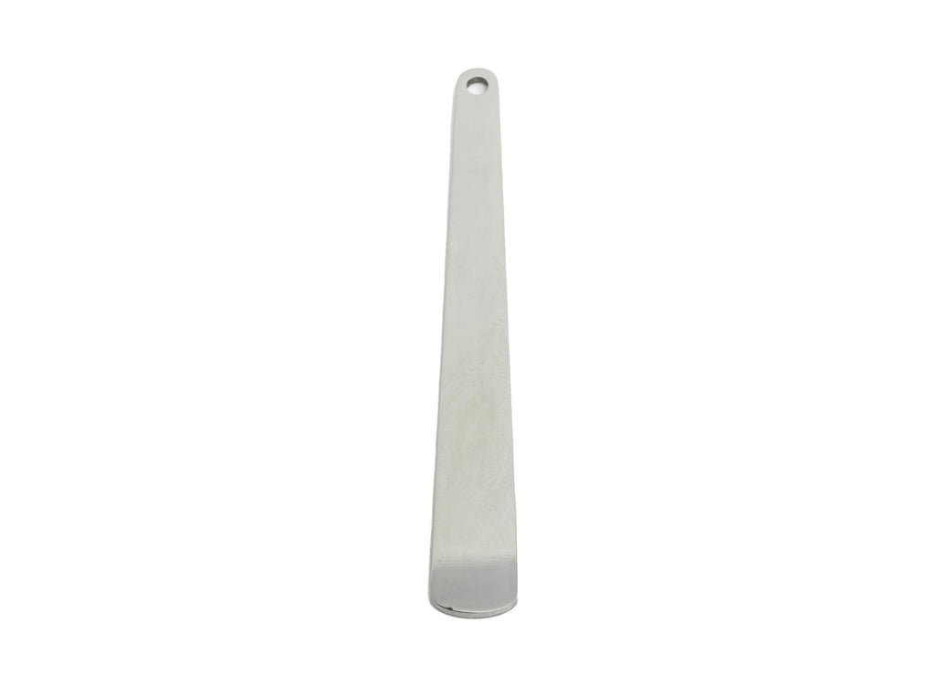 Steel Stick Earring Charm - Minimalist Teardrop Bar Charm for DIY Jewelry - High-Quality Stick Stainless Steel Charm - 42x5x0.98mm - SS2520 - DOMEDBAZAAR