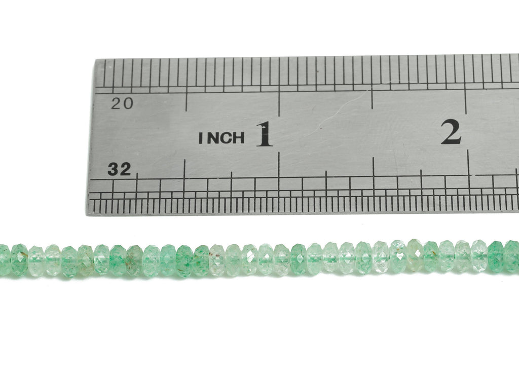 Strawberry Natural Stone Beads - Rondella Oblate Strawberry 15.5inch /Strand - Gemstone Beads for Necklace/Bracelet - DIY Craft Bead -NS2413 - DOMEDBAZAAR