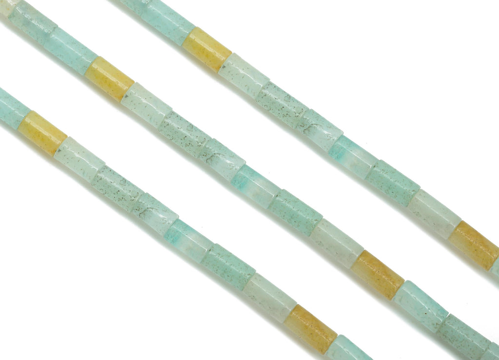 2x4mm Amethyst Cylinder Beads - Cylinder Tube Amethyst Natural Stone Bead 15.35 Inch/Strand - Gemstone Stone Bead - DIY Craft Bead - NS2967 - DOMEDBAZAAR