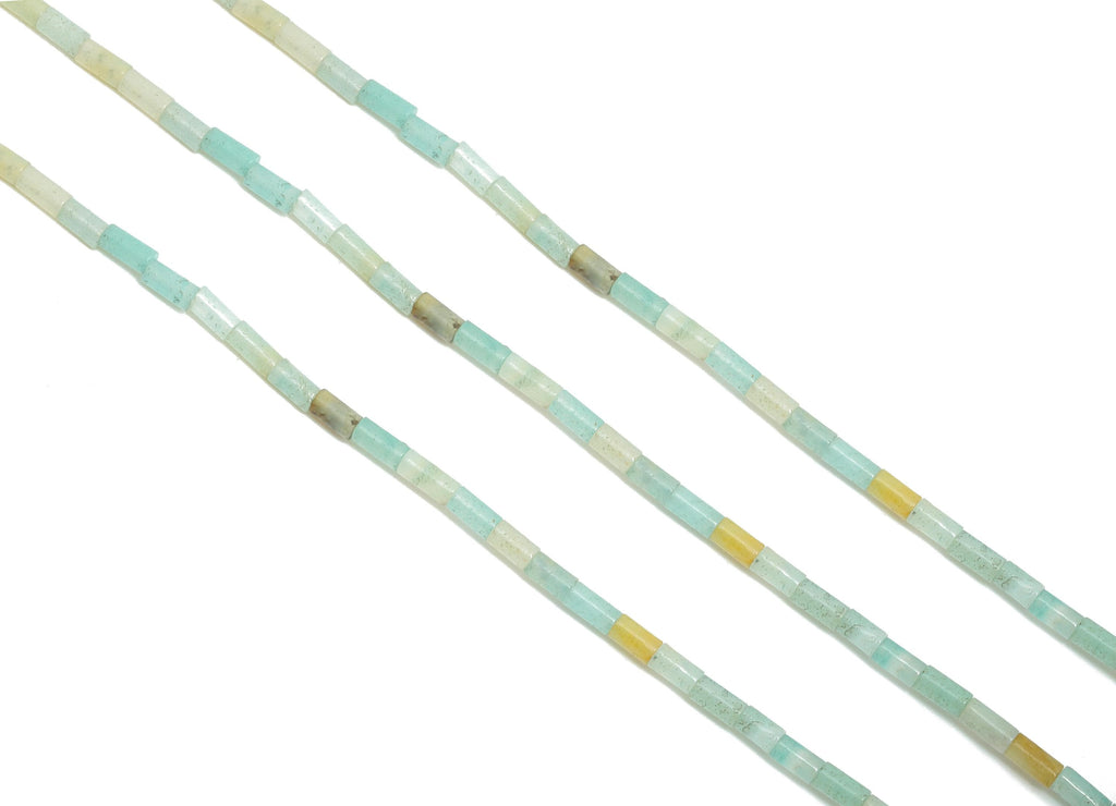 2x4mm Amethyst Cylinder Beads - Cylinder Tube Amethyst Natural Stone Bead 15.35 Inch/Strand - Gemstone Stone Bead - DIY Craft Bead - NS2967 - DOMEDBAZAAR
