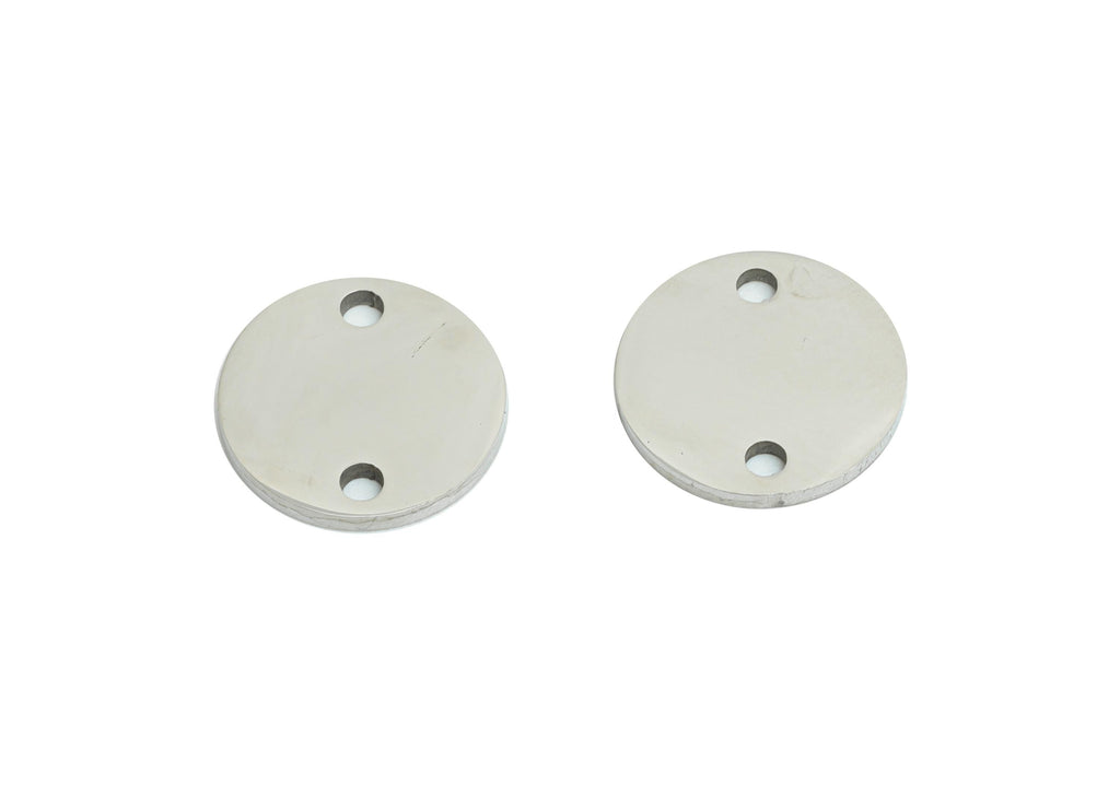 Steel Round Connector - Customizable Tiny Round Connector for DIY Jewelry - High-Quality Stainless Steel Coin Connector - 9x9x0.98mm-SS2327 - DOMEDBAZAAR