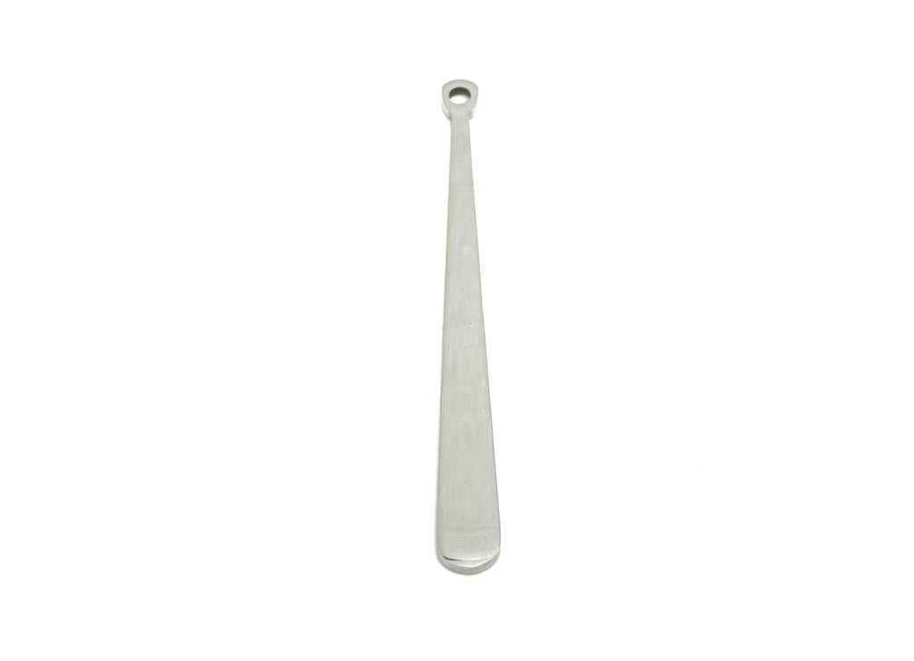 Steel Stick Earring Charm - Minimalist Teardrop Bar Charm for DIY Jewelry - Sleek Drop Stick Stainless Steel Charm - 38x3.85x0.98mm - SS2316 - DOMEDBAZAAR