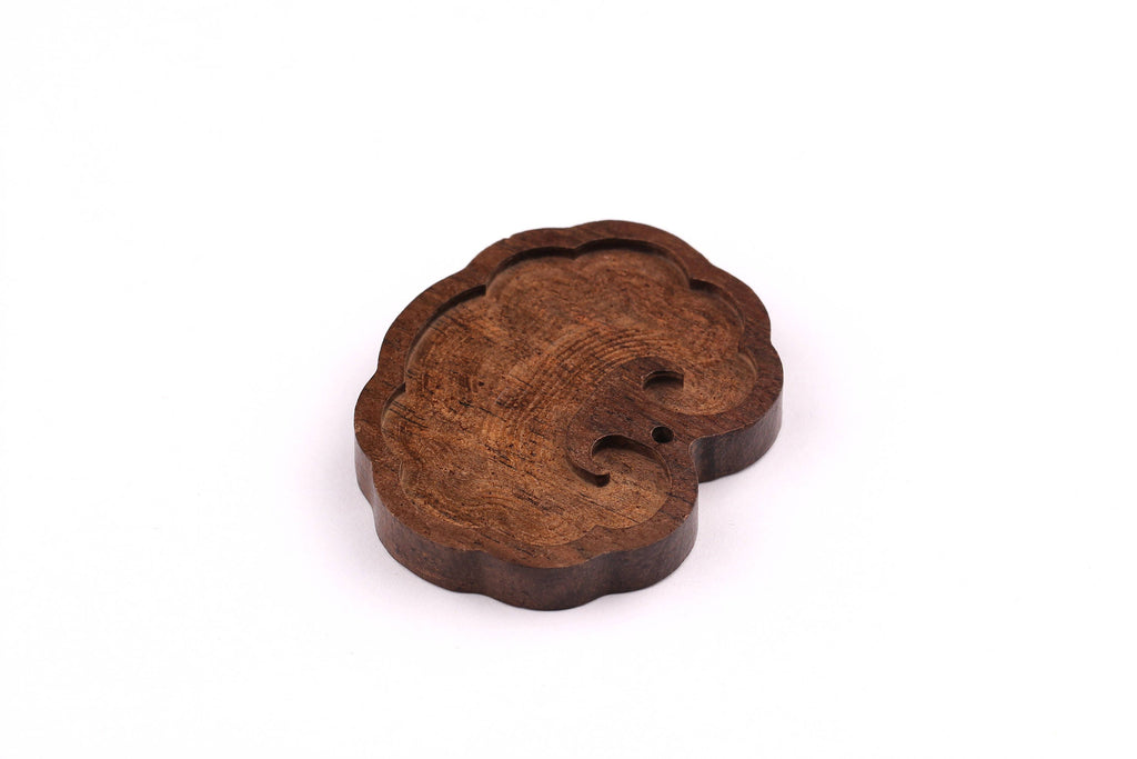 Monzo Wood Pendant - Natural Wooden Charms for Necklace  - Jewelry Supplies - Wooden Beads -  54x42x8mm - BB1015 - DOMEDBAZAAR
