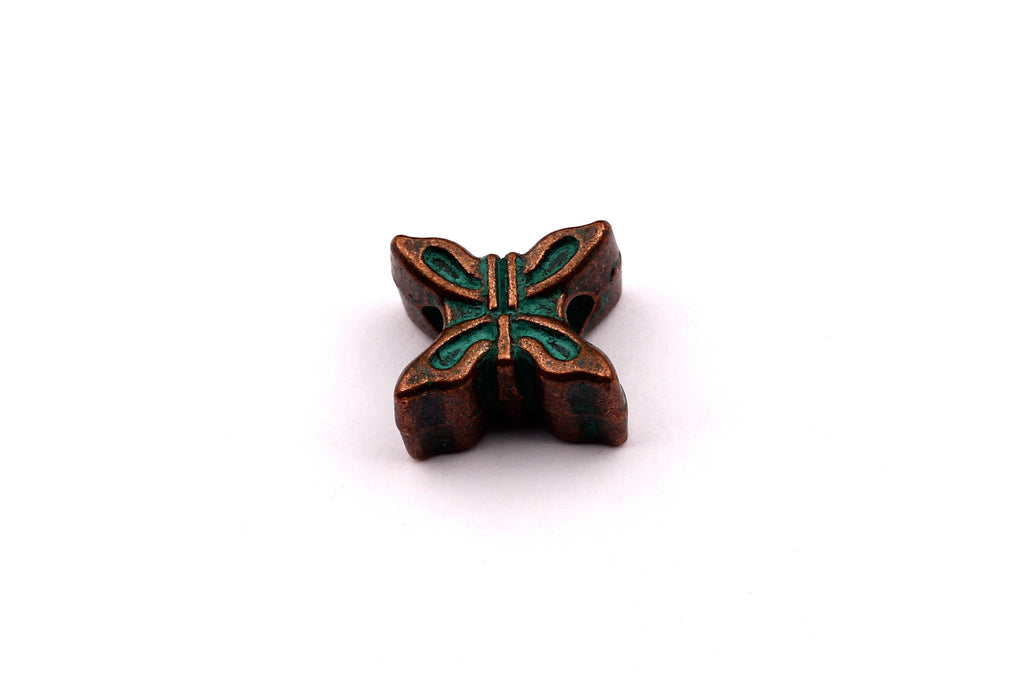 Faux Patina Beads - Various Shaped - Alloy Charms - Antique Bronze Tone Necklace - Zinc Alloy Pendant - Jewelry Supplies - 13x11x7mm ZZ1114 - DOMEDBAZAAR