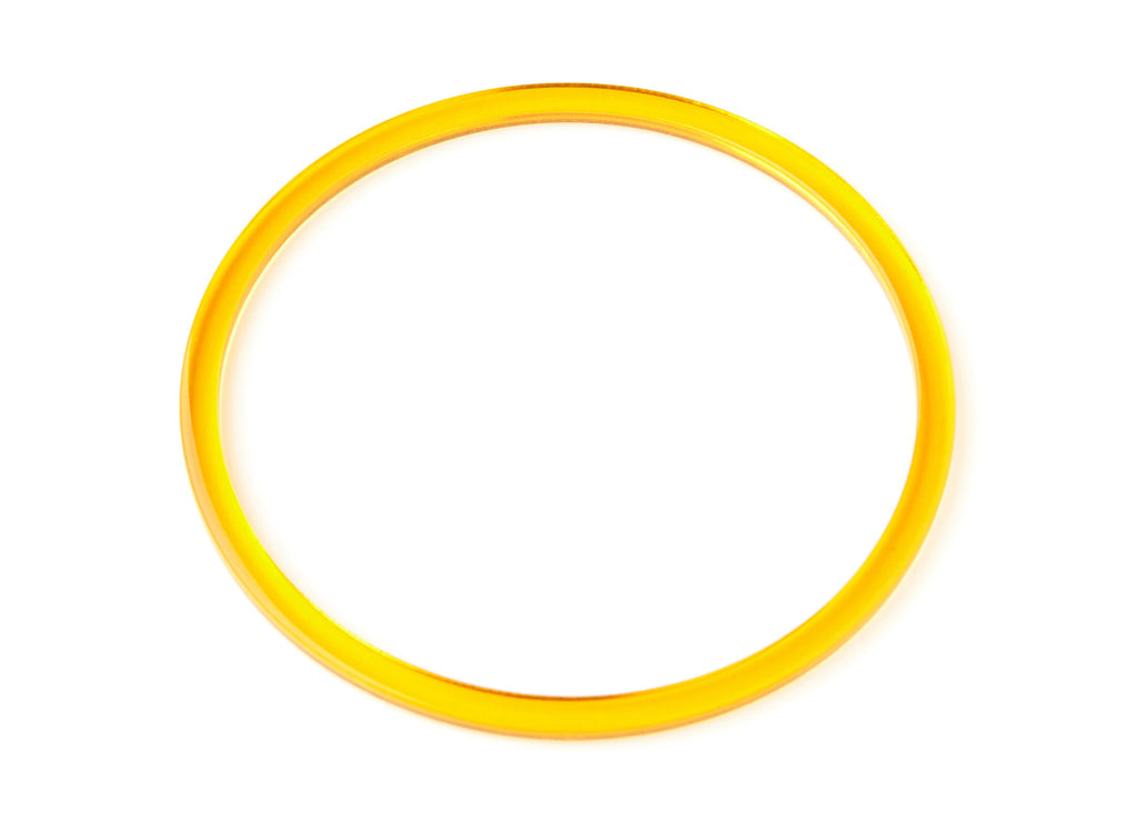 Acetate Hoop Earrings Charms - Circle Shaped Pendant - Earring Findings - Jewelry Supplies - Color Code: A71 - 65x65x3mm - AC1164k - DOMEDBAZAAR