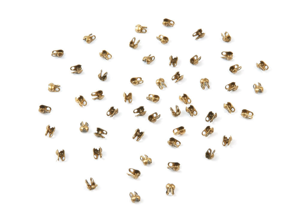 1.2 Ball Chain Clasp - 1.2 Antique Bronze Tone Plated Brass Chain Clasp - Brass Connector Clasp - Jewelry Supplies - 3.5x2mm - PP1670AB - DOMEDBAZAAR