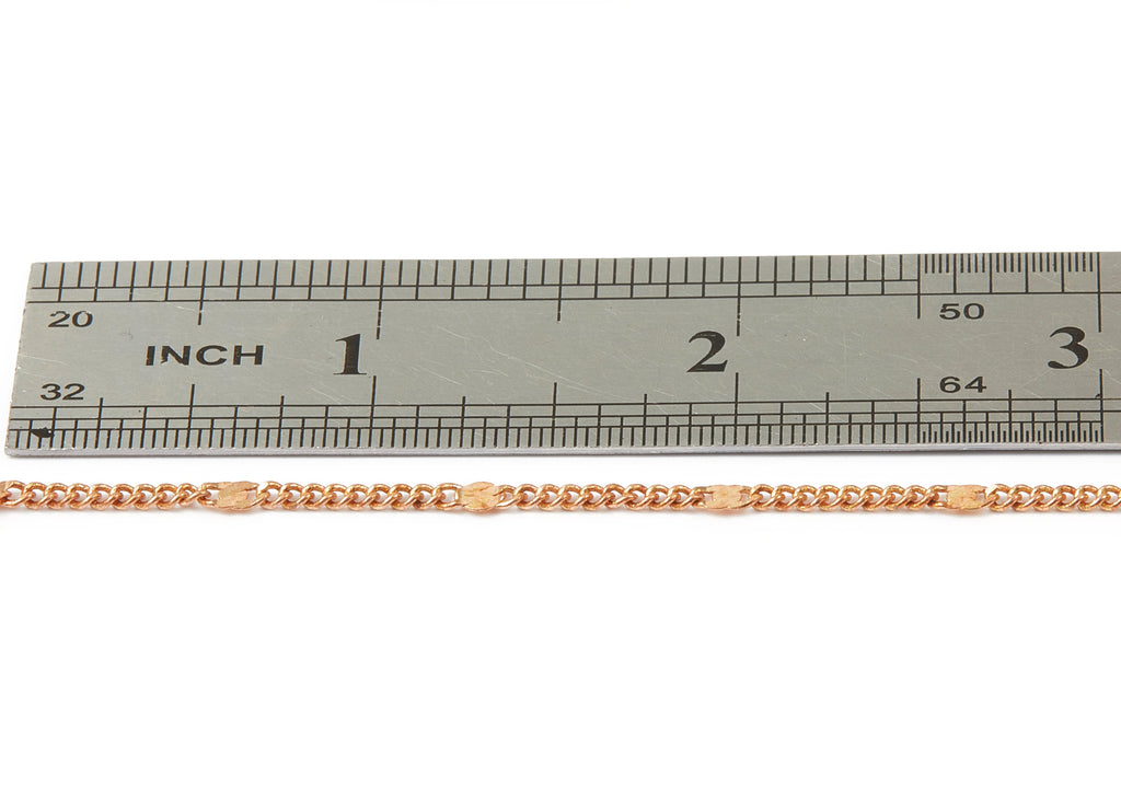 Hammered Satellite Curb Chain - Raw Brass Chain - Soldered - 0.11&quot; x 0.08&quot; x 0.11&quot; - for Necklace Bracelet Jewellery Making - CC1106 - DOMEDBAZAAR