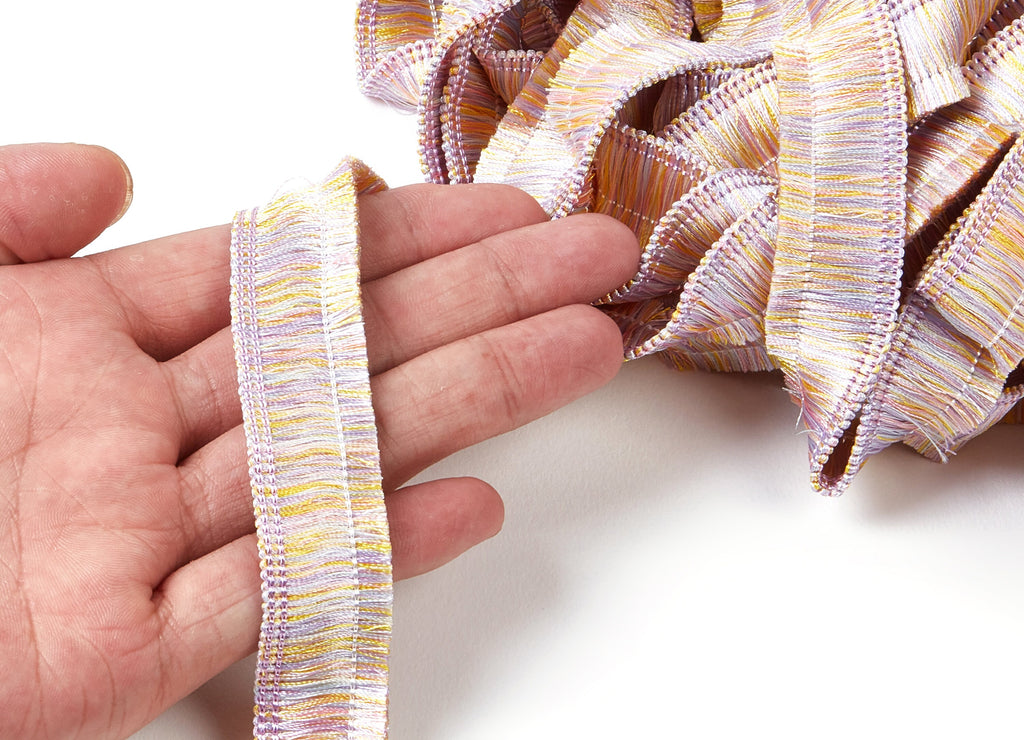 Tassel Fringe Trim - Chainette Fringe - Cotton Tassel Trim - Dress Fringing Tassels - Jewelry Accessories - 25x2.5mm - RS1041 - DOMEDBAZAAR