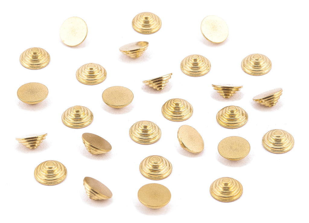 Brass Cone Blank - Raw Brass Cone Blank Earrings and Pendant - Earring Findings - Jewelry Supplies - 6.94x3.09x3.09mm - PP2212 - DOMEDBAZAAR