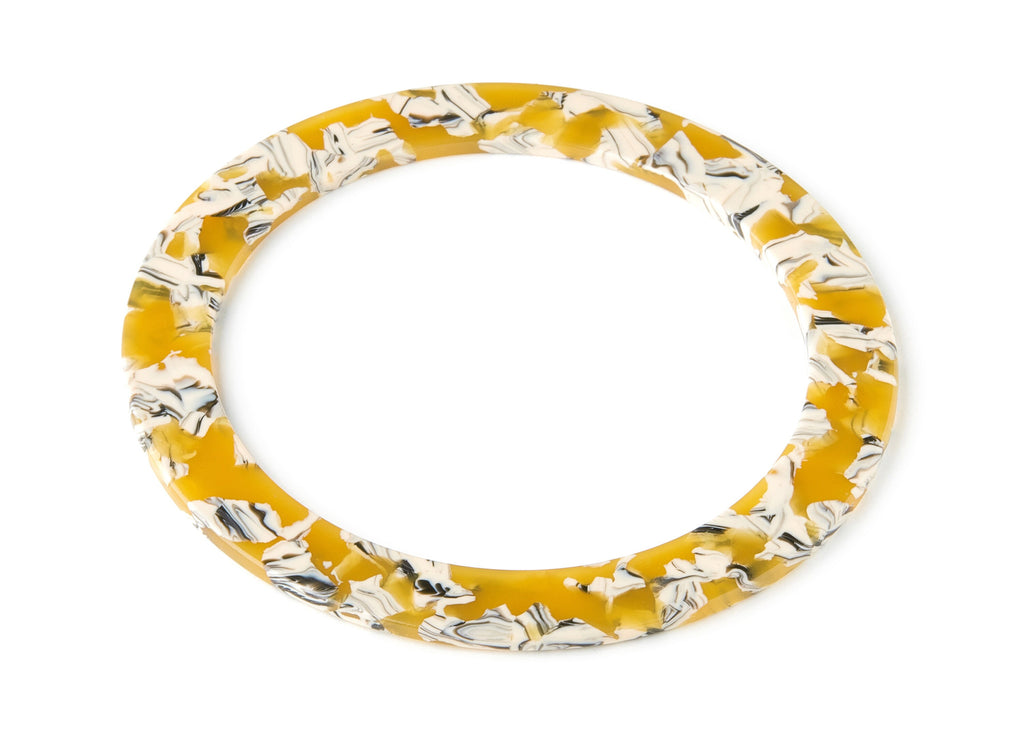 Acetate Hoop Charms - Hoop Earrings - Circle Pendant - Earring Findings - Jewellery Supply - Color Code: A14 - 83.2x83.2x2.55mm - AC1616-A14 - DOMEDBAZAAR