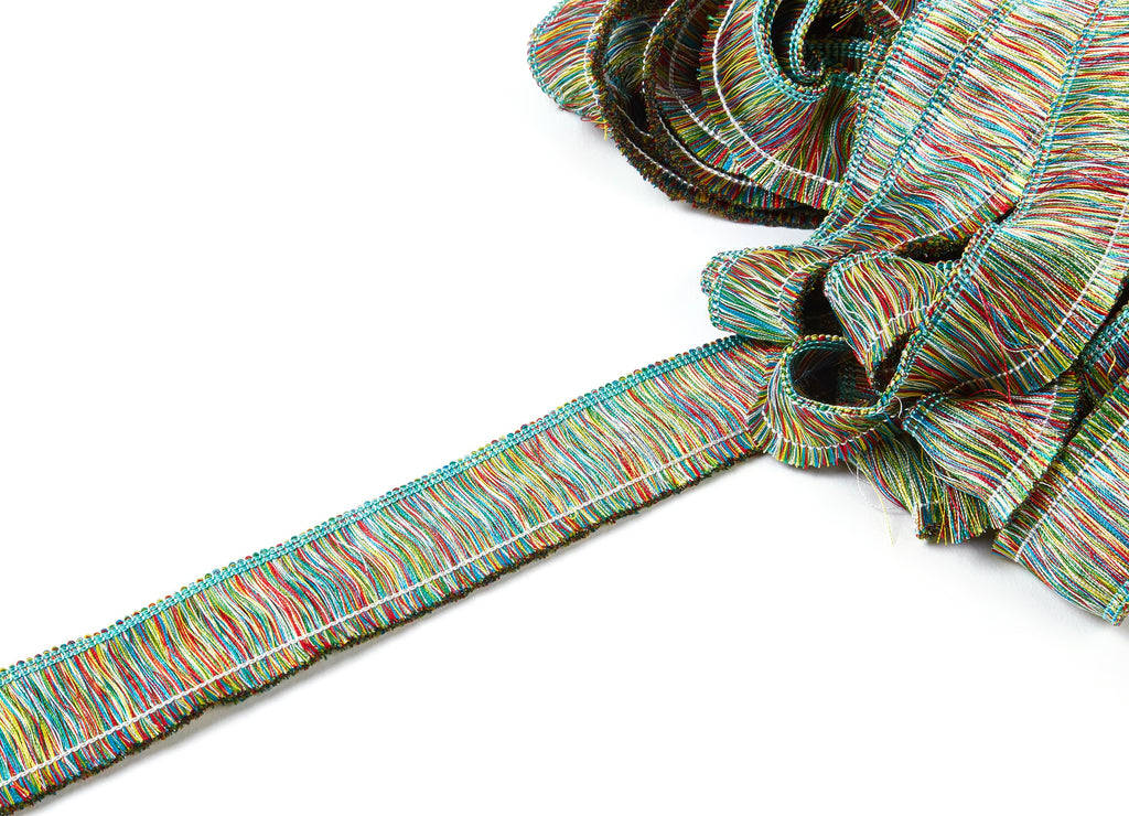 Tassel Fringe Trim - Chainette Fringe - Cotton Tassel Trim - Dress Fringing Tassels - Jewelry Accessories - 25x3mm - RS1028 - DOMEDBAZAAR