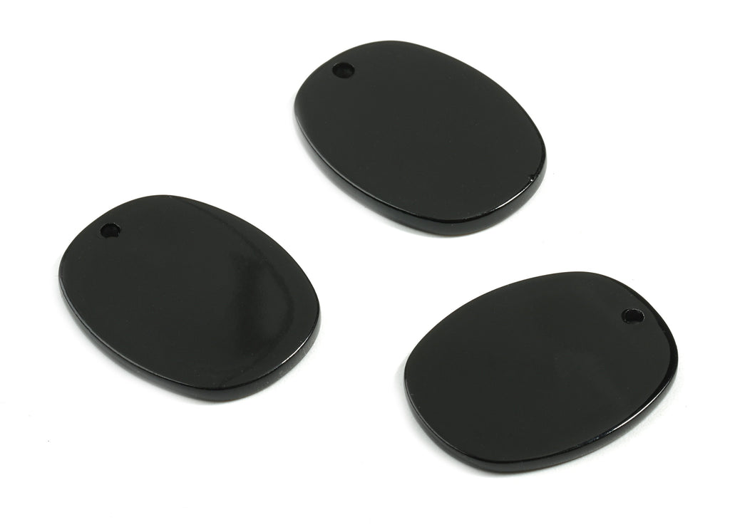 Acrylic Earring Charms - Oval Pendant - Earring Findings - Jewelry Supplies - Color Code: A66 - 26x13.7x2.53mm  - AC1158E - DOMEDBAZAAR