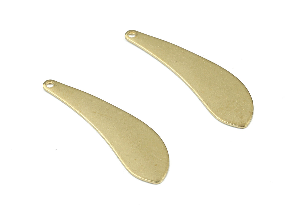 Personalized stamping blank - Brass Tie Earring Charms - Raw Brass Tie Pendant - Earring Findings - Jewelry Supplies - 31x9x0.7mm - PP3442 - DOMEDBAZAAR