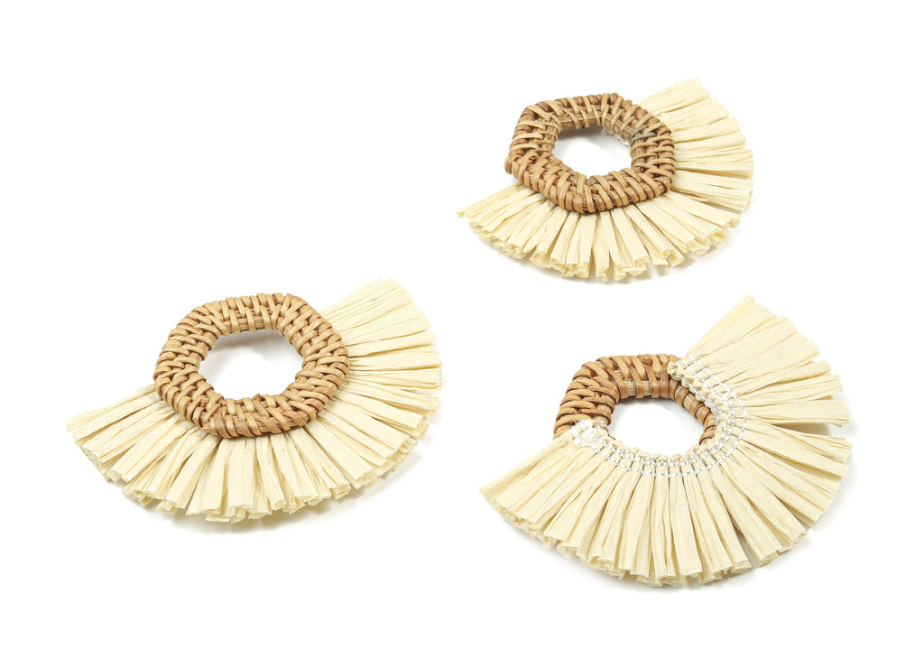 Rattan earring findings 2025