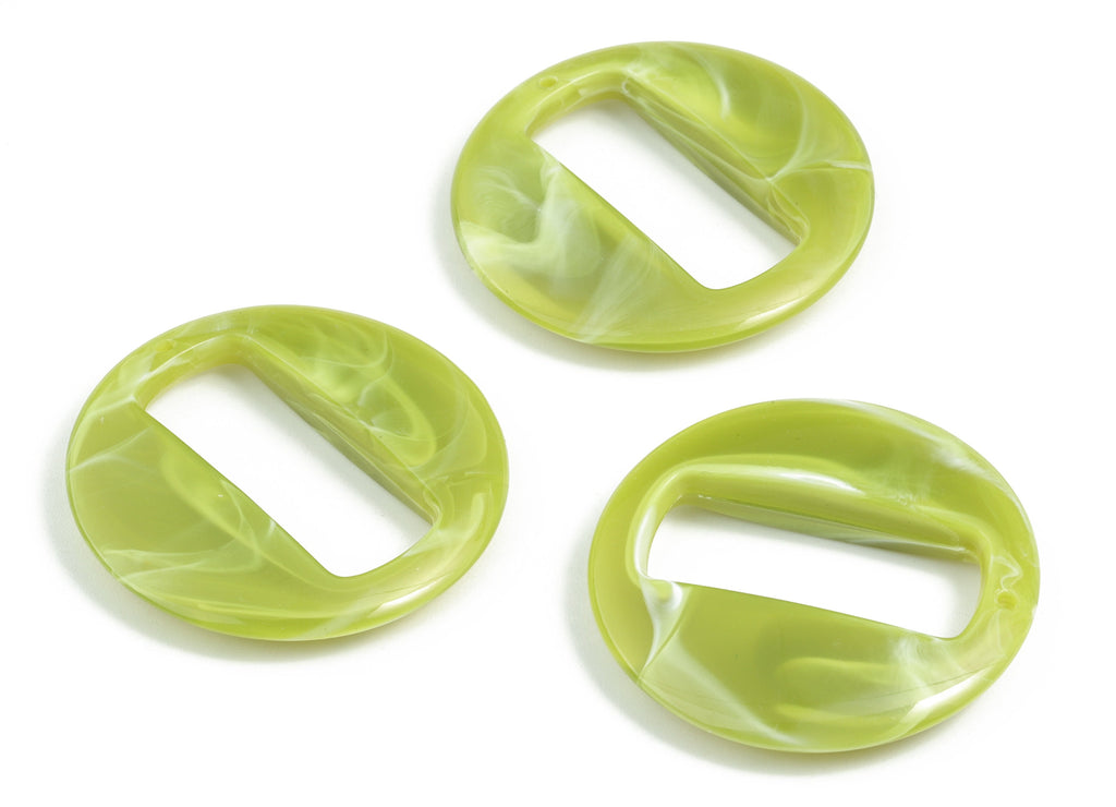 Resin Charms - Resin Earrings - Round Circle Shaped - Rectangle Shaped - Earrings Finding - Jewelry Supplies - 39.06x39.06x6.86mm - AC1274H - DOMEDBAZAAR
