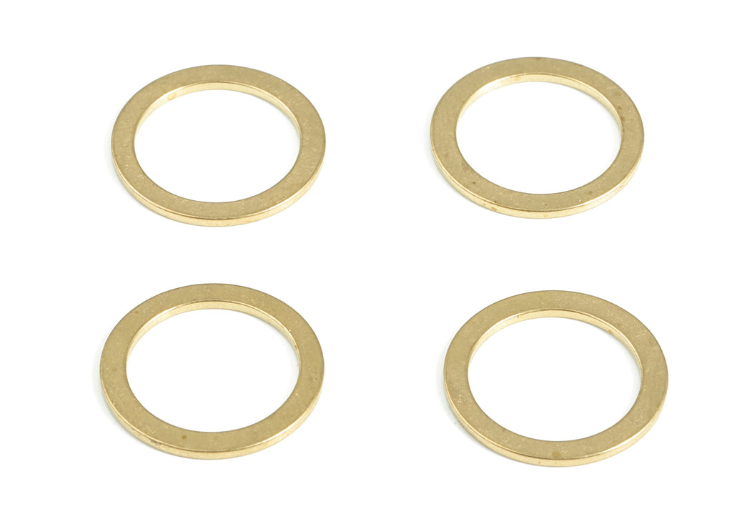 Raw Brass Circle Connector - Raw Brass Round Pendants - Closed Loop Rings - Earring Findings - Jewelry SuPPlies - 15x2.0x1.0mm - PP4139-15 - DOMEDBAZAAR