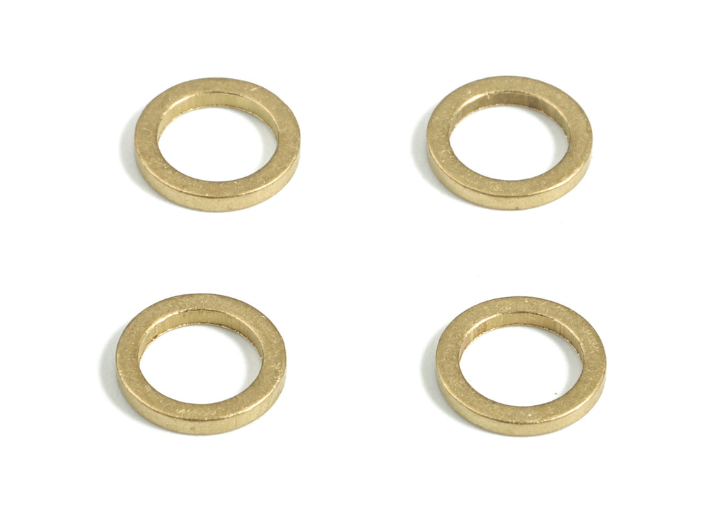 Brass Circle Connector - Raw Brass Round Pendants - Closed Loop Rings - Earring Findings - Jewelry SuPPlies - 7.0x1.0x1.0mm - PP4138-7 - DOMEDBAZAAR