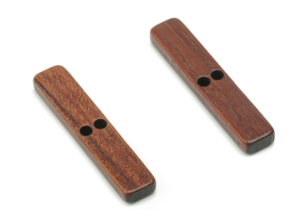 Natural Wooden Stick Earring Connectors - Natural Wooden Stick Charms and Pendant - DIY Jewelry Making Supplies - 23.62x4.71x2.65mm - BB1140 - DOMEDBAZAAR