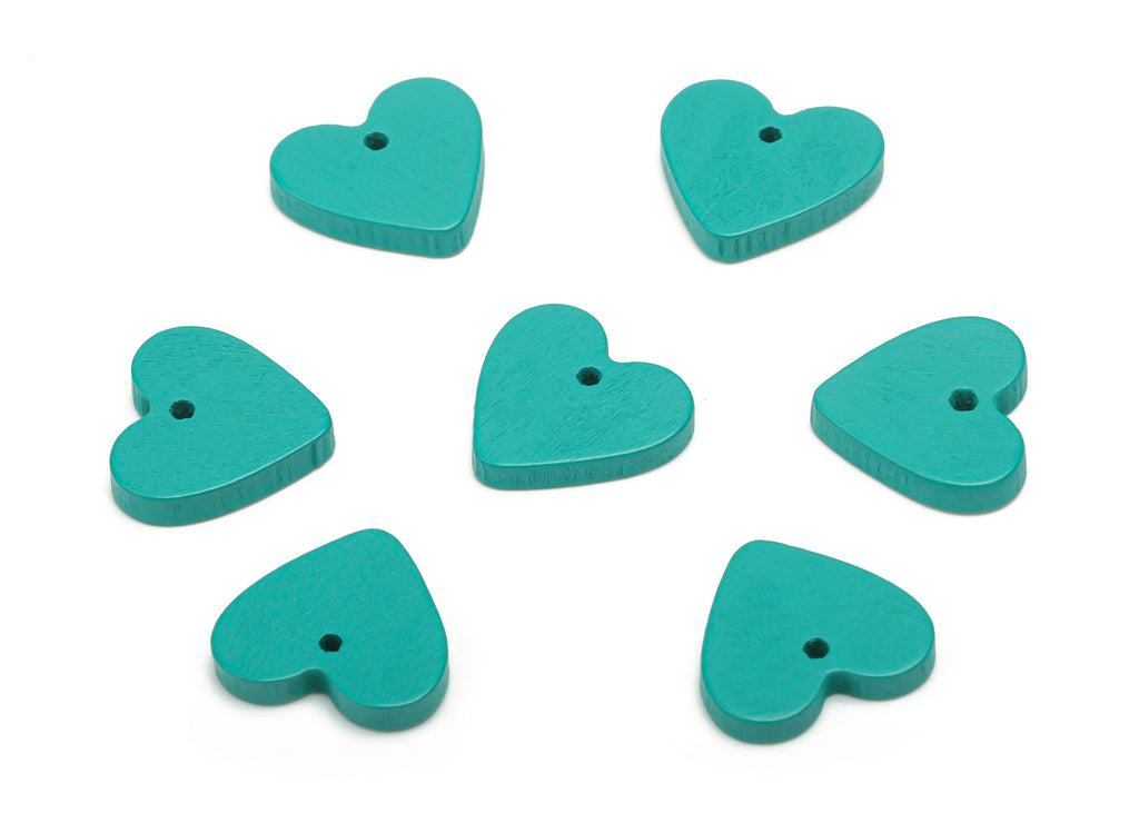Poplar Plywood Heart Earring Charms - Poplar Plywood Heart Pendant - DIY Jewelry Making Supplies - 12.05x12.93x2.02mm - BB1156A - DOMEDBAZAAR