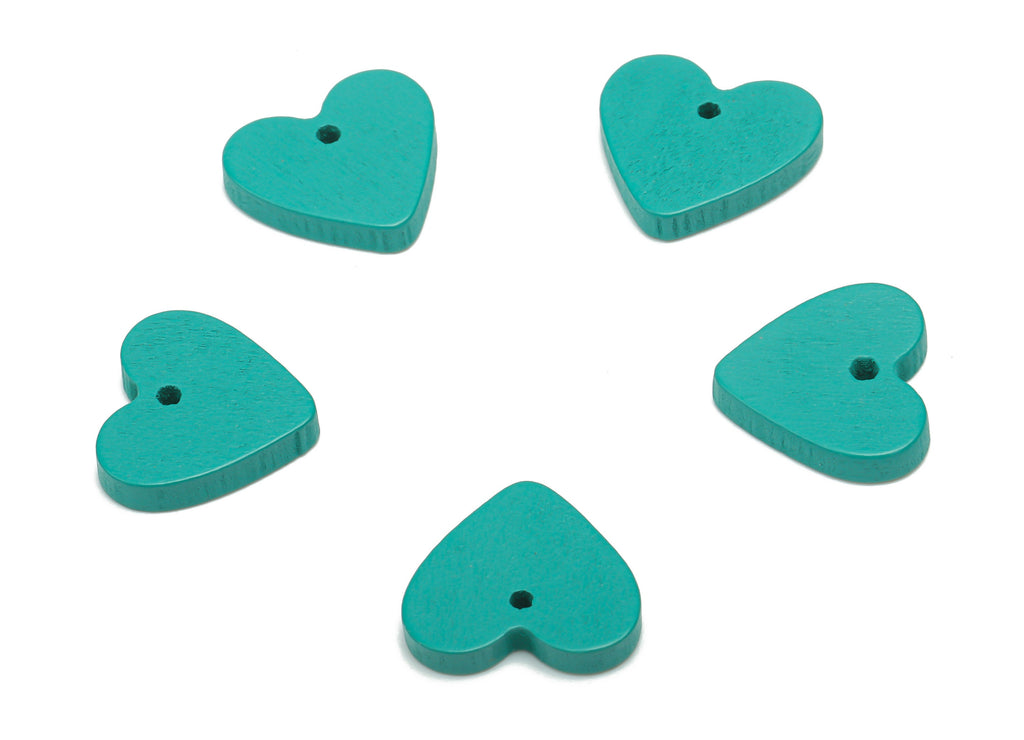 Poplar Plywood Heart Earring Charms - Poplar Plywood Heart Pendant - DIY Jewelry Making Supplies - 12.05x12.93x2.02mm - BB1156A - DOMEDBAZAAR