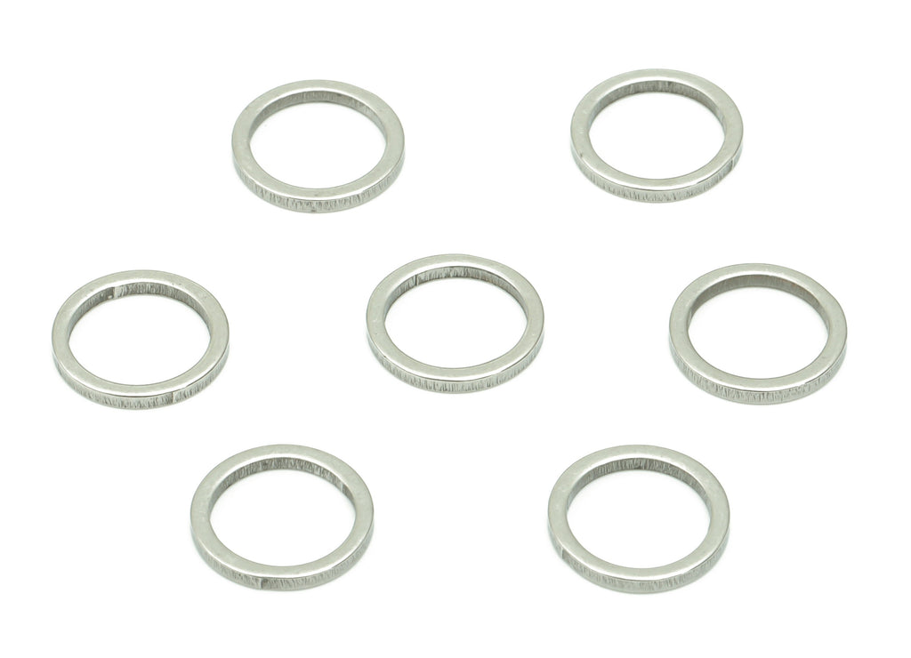 Stainless Steel 201 Round Hoop Connector - 9*1*1mm - Stainless Steel 201 Circle Ring Links - Jewelry Supplies - 8.92x8.92x1mm - SS1367-9 - DOMEDBAZAAR