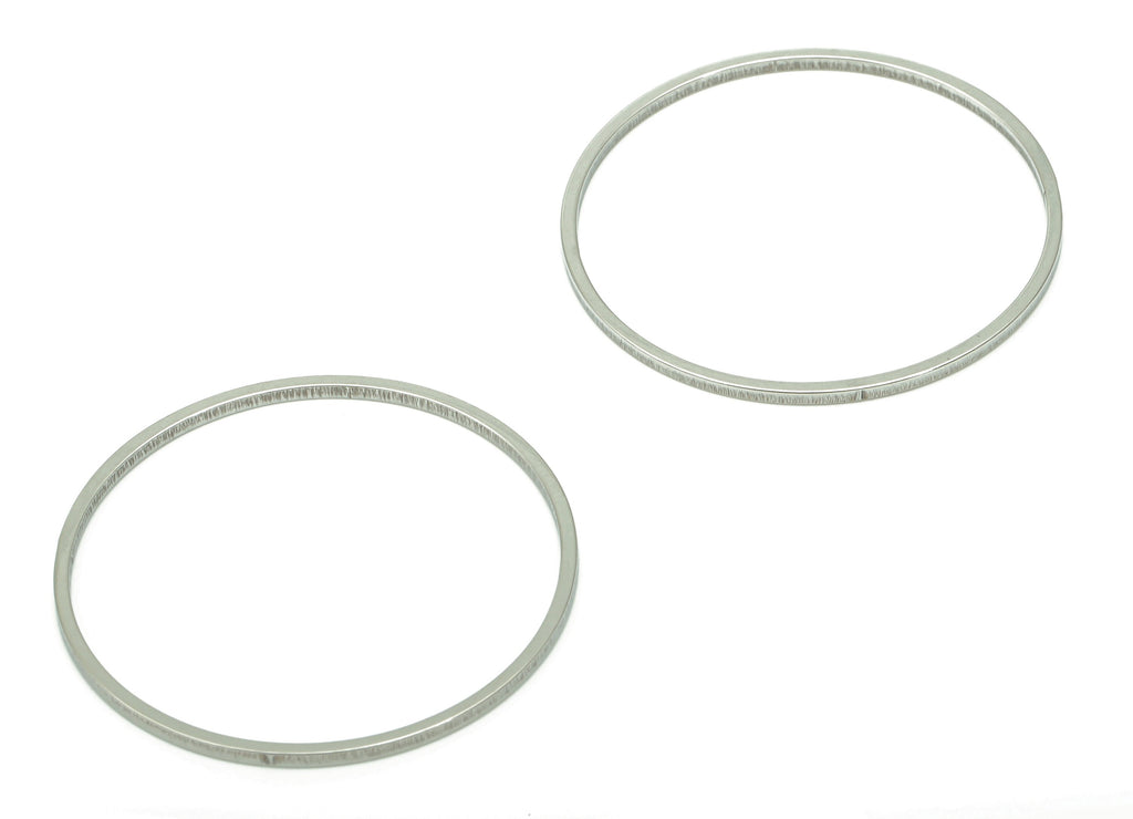 Stainless Steel 201 Round Hoop Connector - 28*1*1mm - Stainless Steel 201 Circle Ring Links - Jewelry Supplies - 27.82x27.82x1mm - SS1367-28 - DOMEDBAZAAR