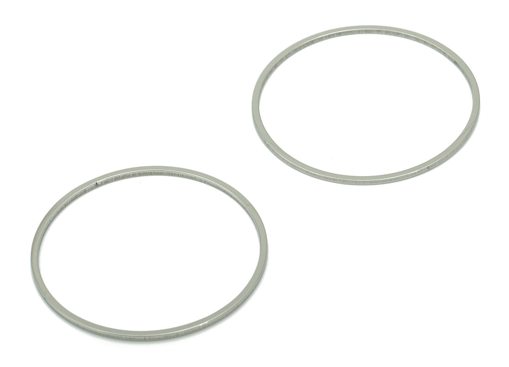 Stainless Steel 201 Round Hoop Earring Connector - 30*0.8*0.8mm - Stainless Steel 201 Circle Ring Links - 29.66x29.66x0.76mm - SS1368-30 - DOMEDBAZAAR