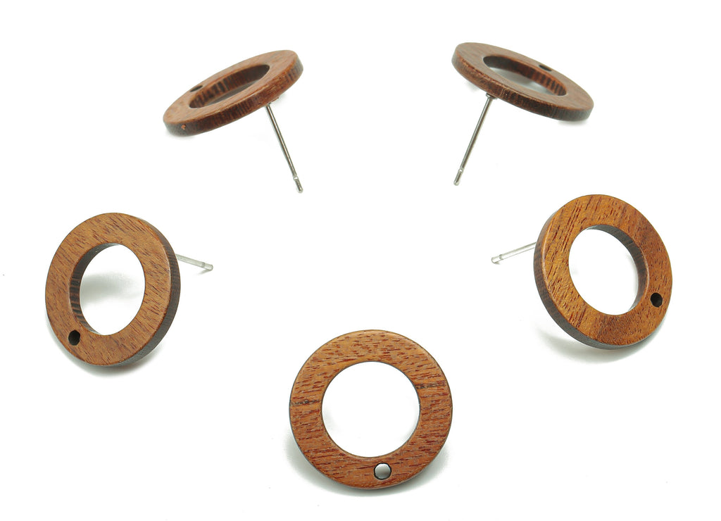 FASHEWELRY 10Pcs Resin Wood Earrings Charms Teardrop Flat Round Wooden  Earring Blanks Wooden Earring Findings for Earrings Making Kits with 60Pcs