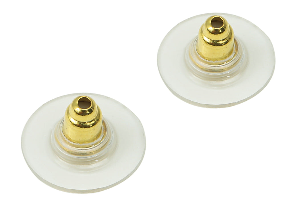 Transparent Disc Pad Earrings Back Pad Plastic Earring Back Pads