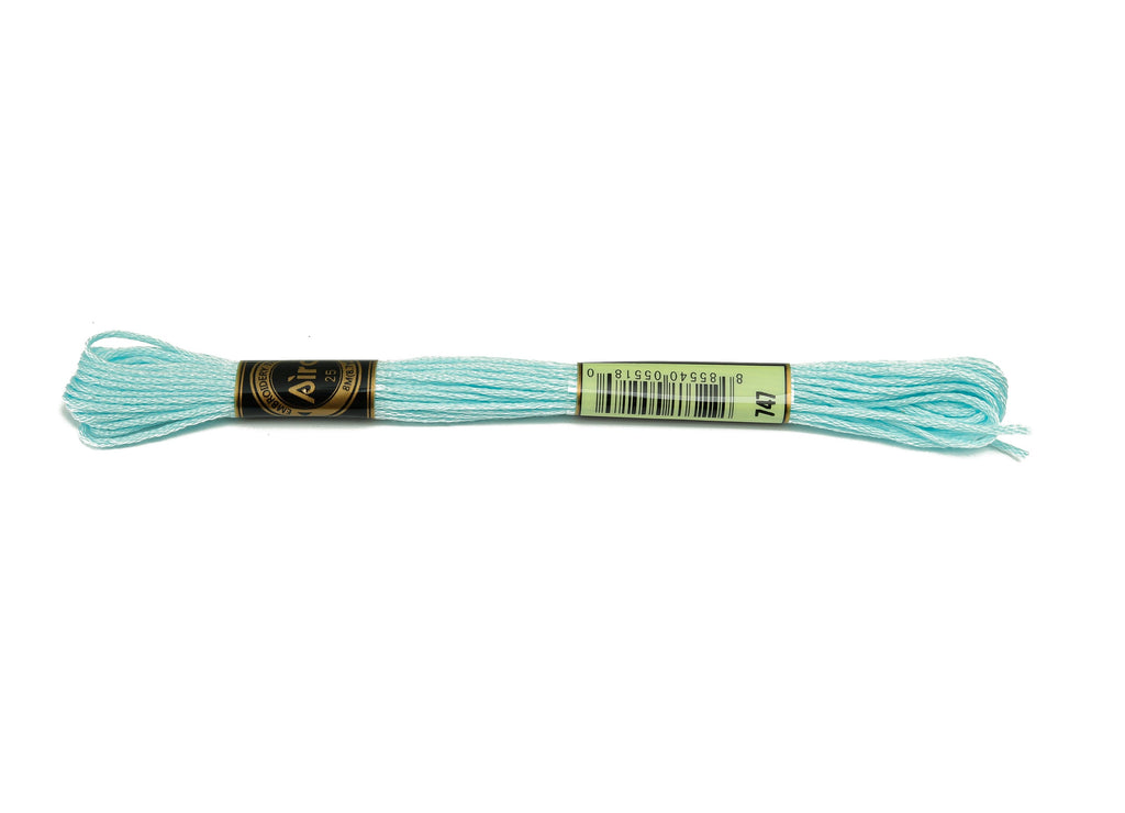 Embroidery Floss - 12 Skeins of 8 meters - Embroidery Thread - Cross Stitch Floss - Embroidery Accessories - HM1055-747 - DOMEDBAZAAR